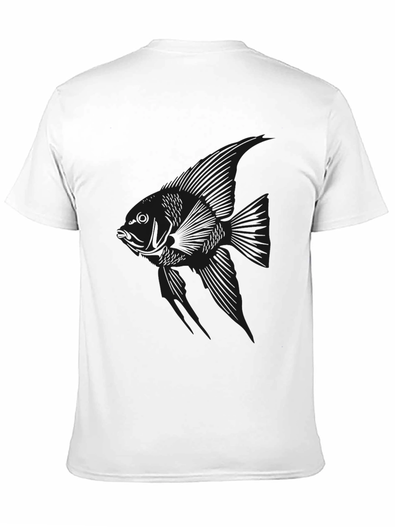 Mens Black Graphic Tee - Stylish & Comfortable