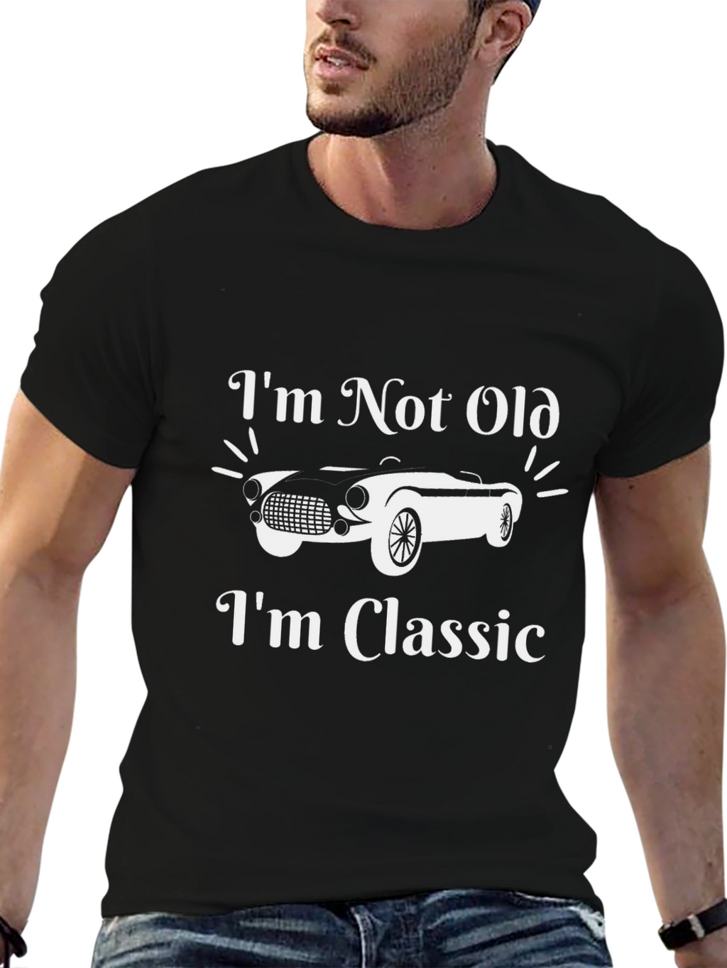Classic Car T-Shirt - Im Not Old Im Classic