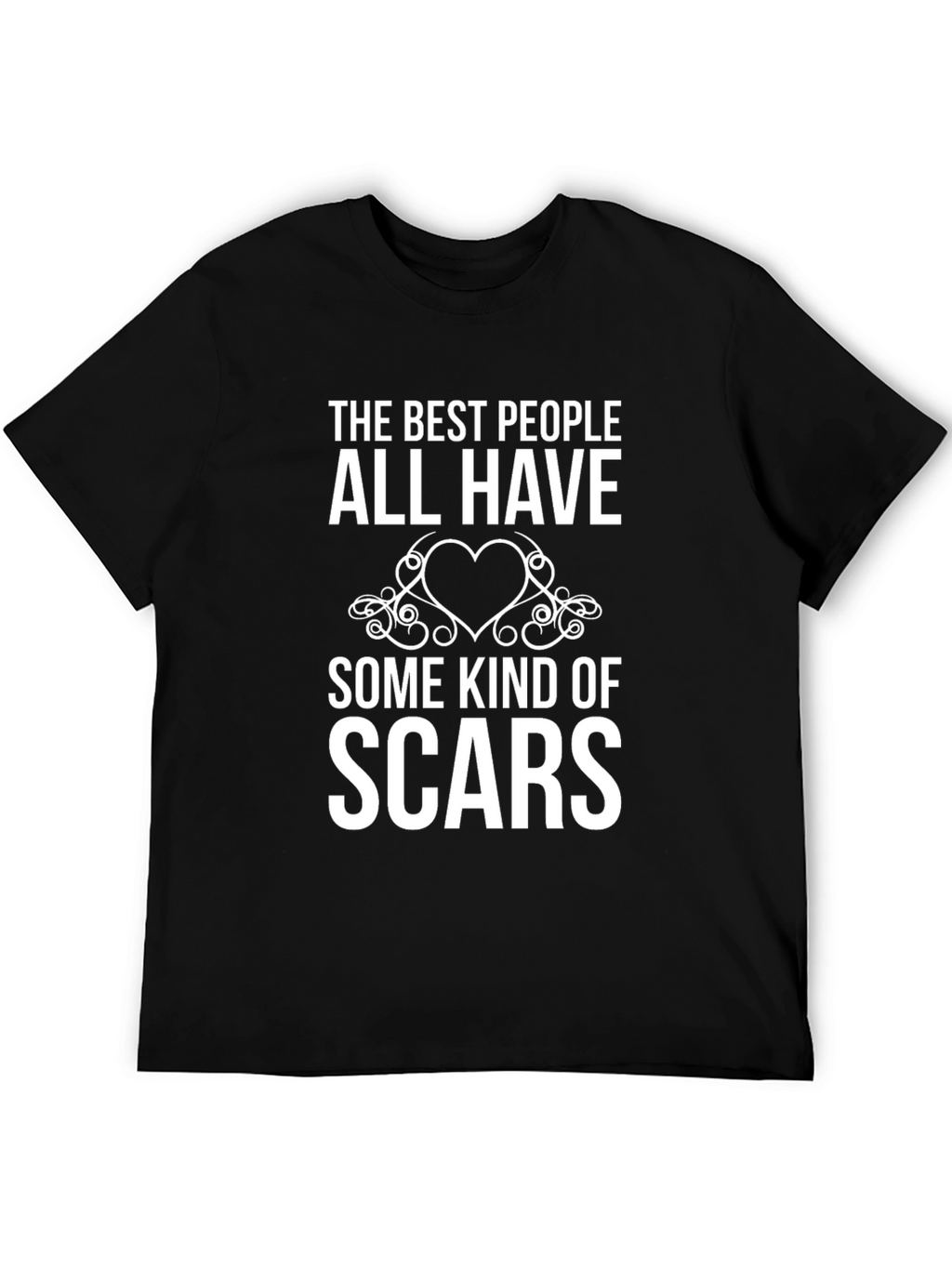 The Best People Have Scars Graphic Tee