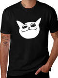 Cool Cat Tee - Graphic Black T-Shirt