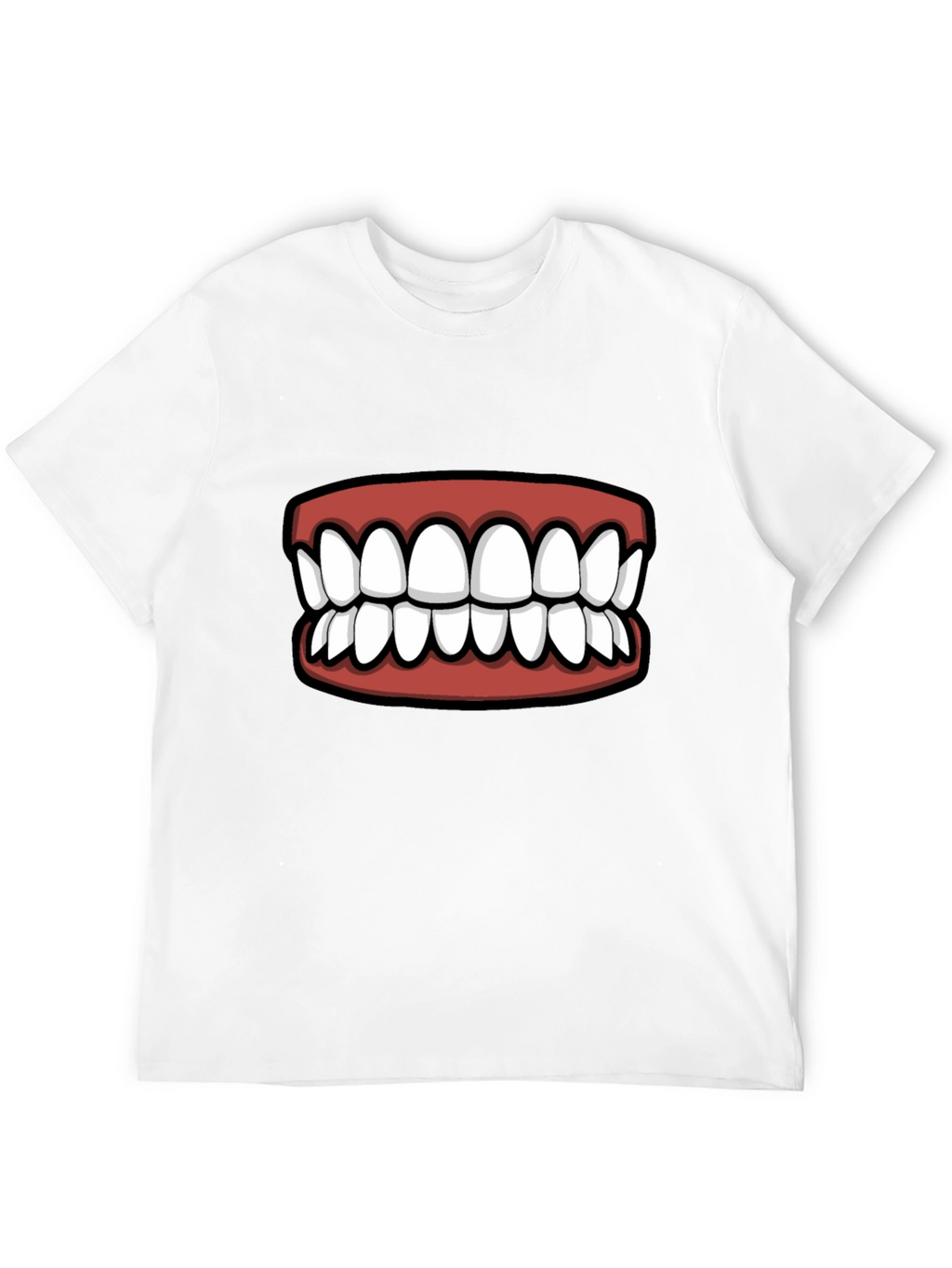 Funny Teeth Graphic T-Shirt - Statement Tee