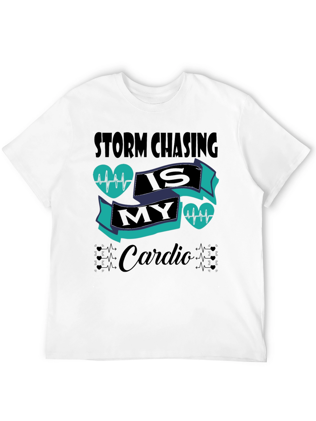 Storm Chasing Cardio Graphic T-Shirt