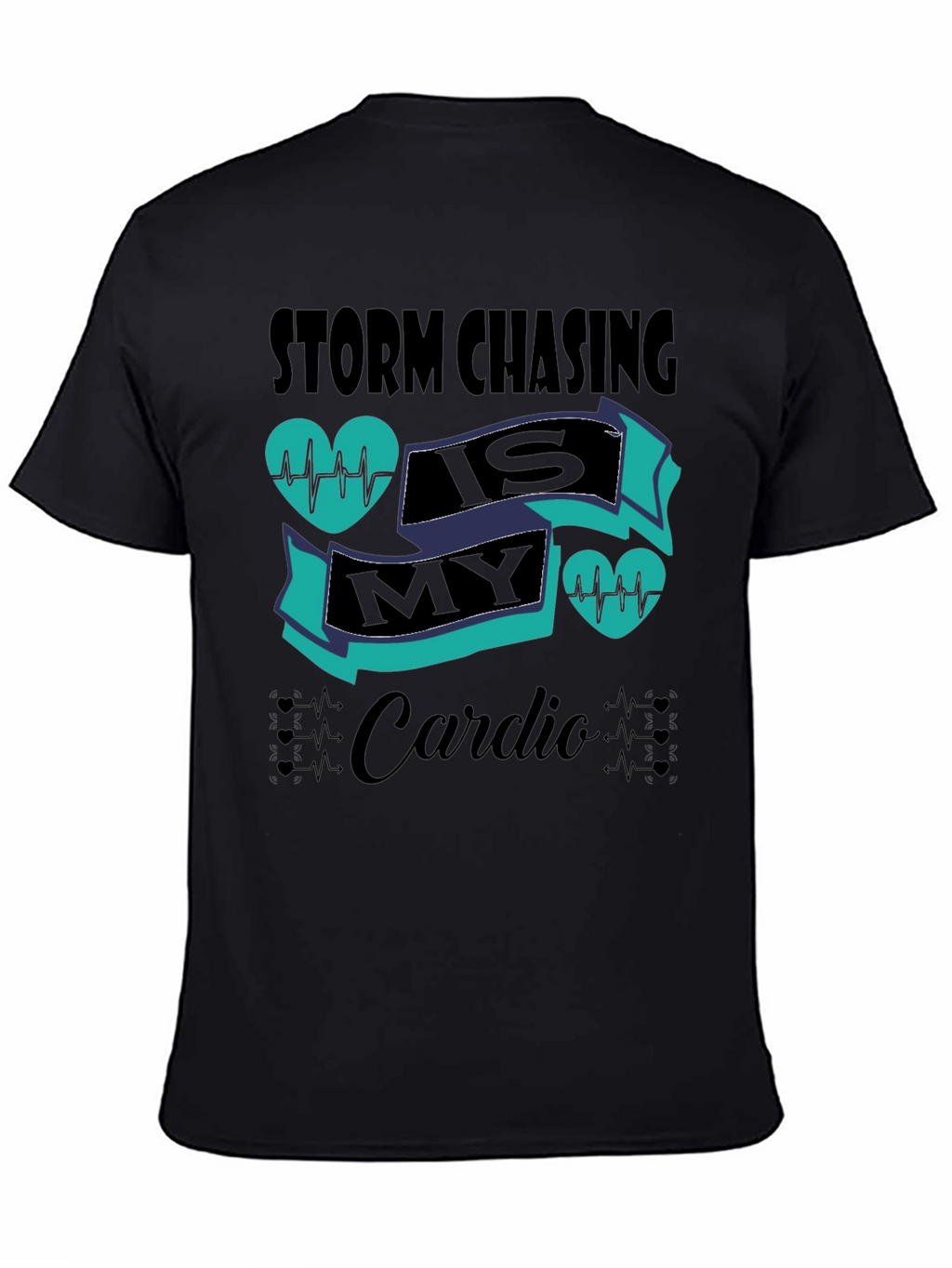 Storm Chasing Cardio Graphic T-Shirt