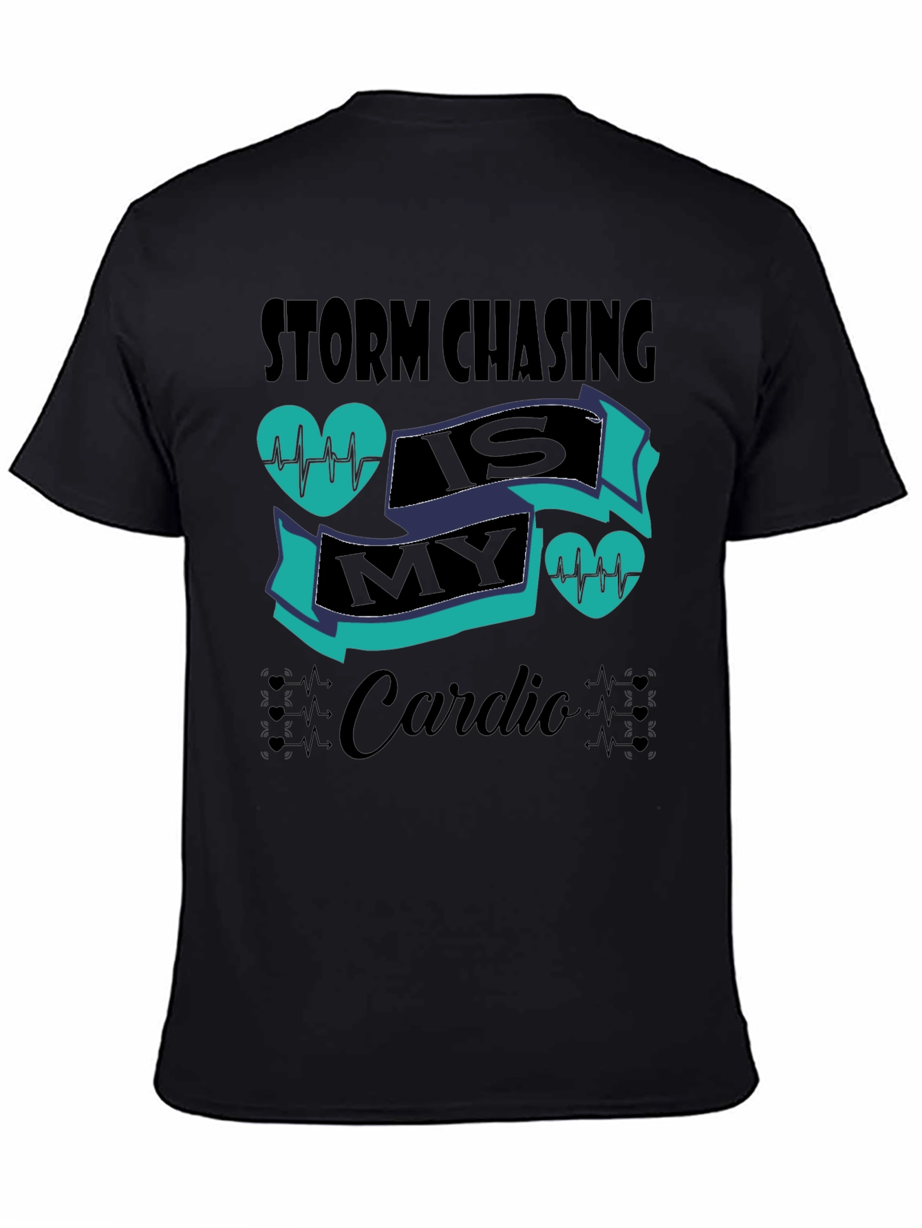 Storm Chasing Cardio Graphic T-Shirt