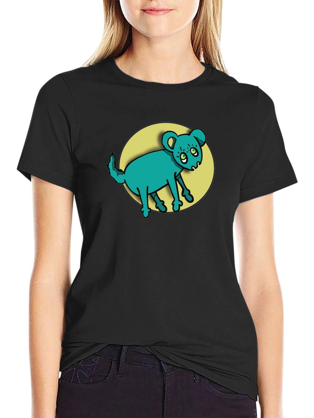 Cartoon Animal Graphic Tee