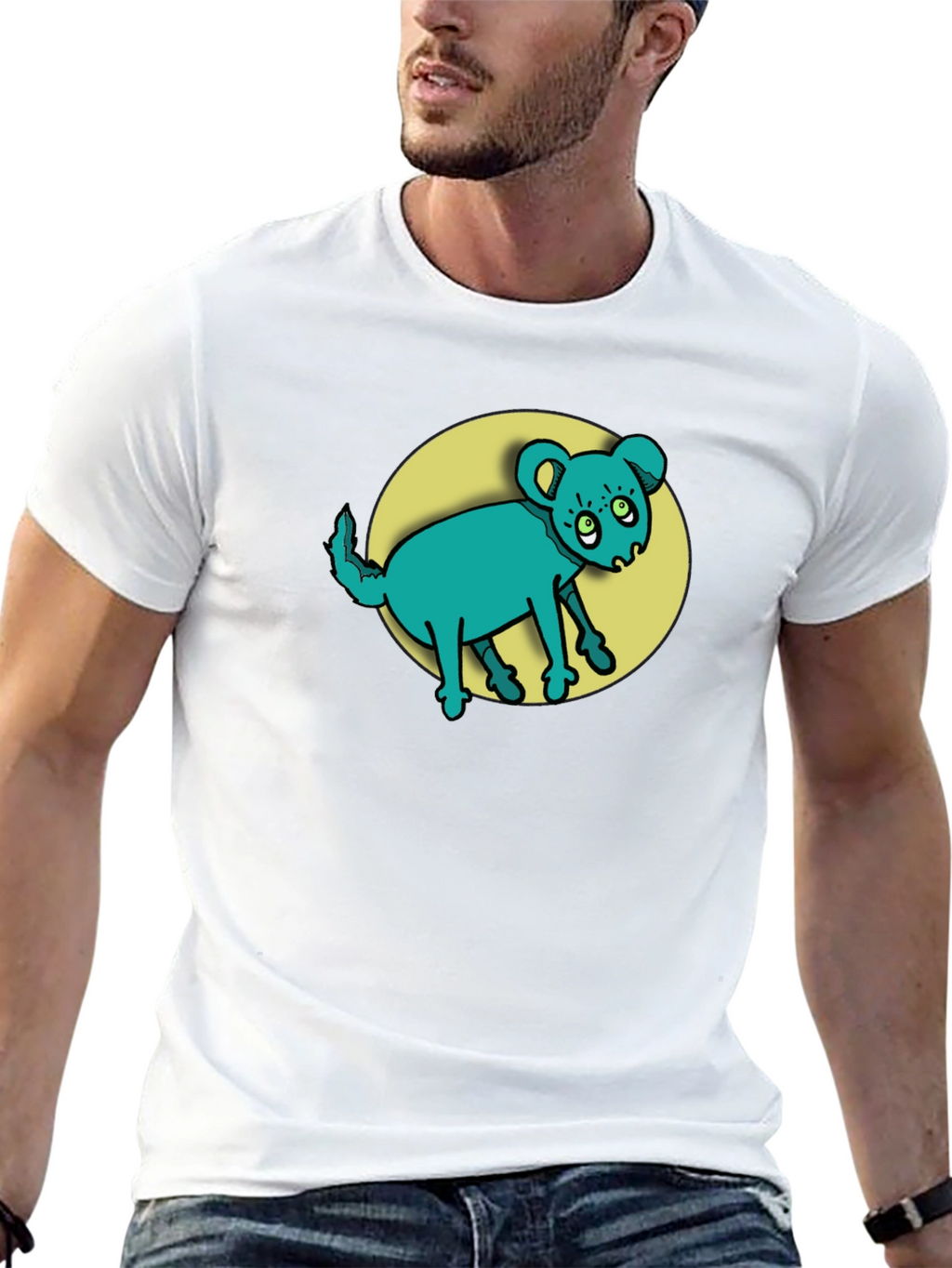 Cartoon Animal Graphic Tee