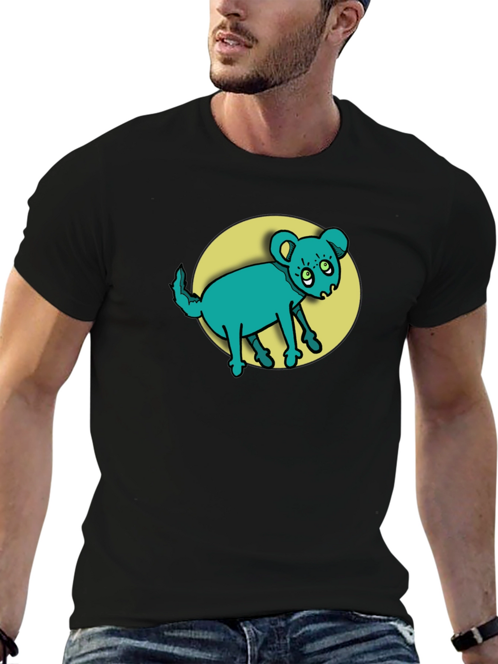 Cartoon Animal Graphic Tee