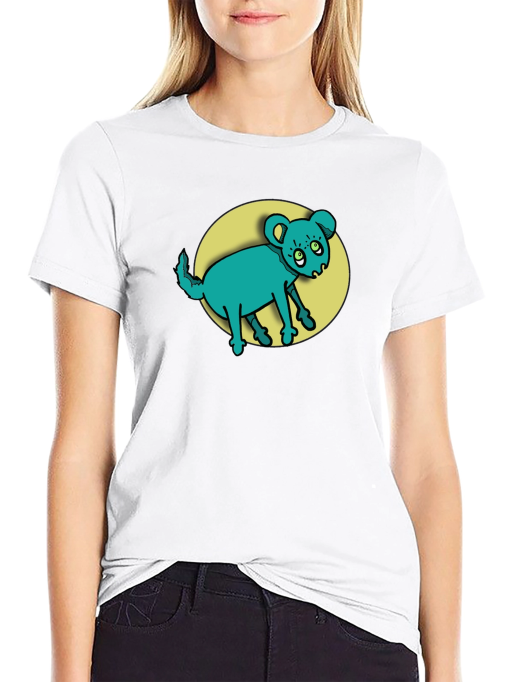 Cartoon Animal Graphic Tee