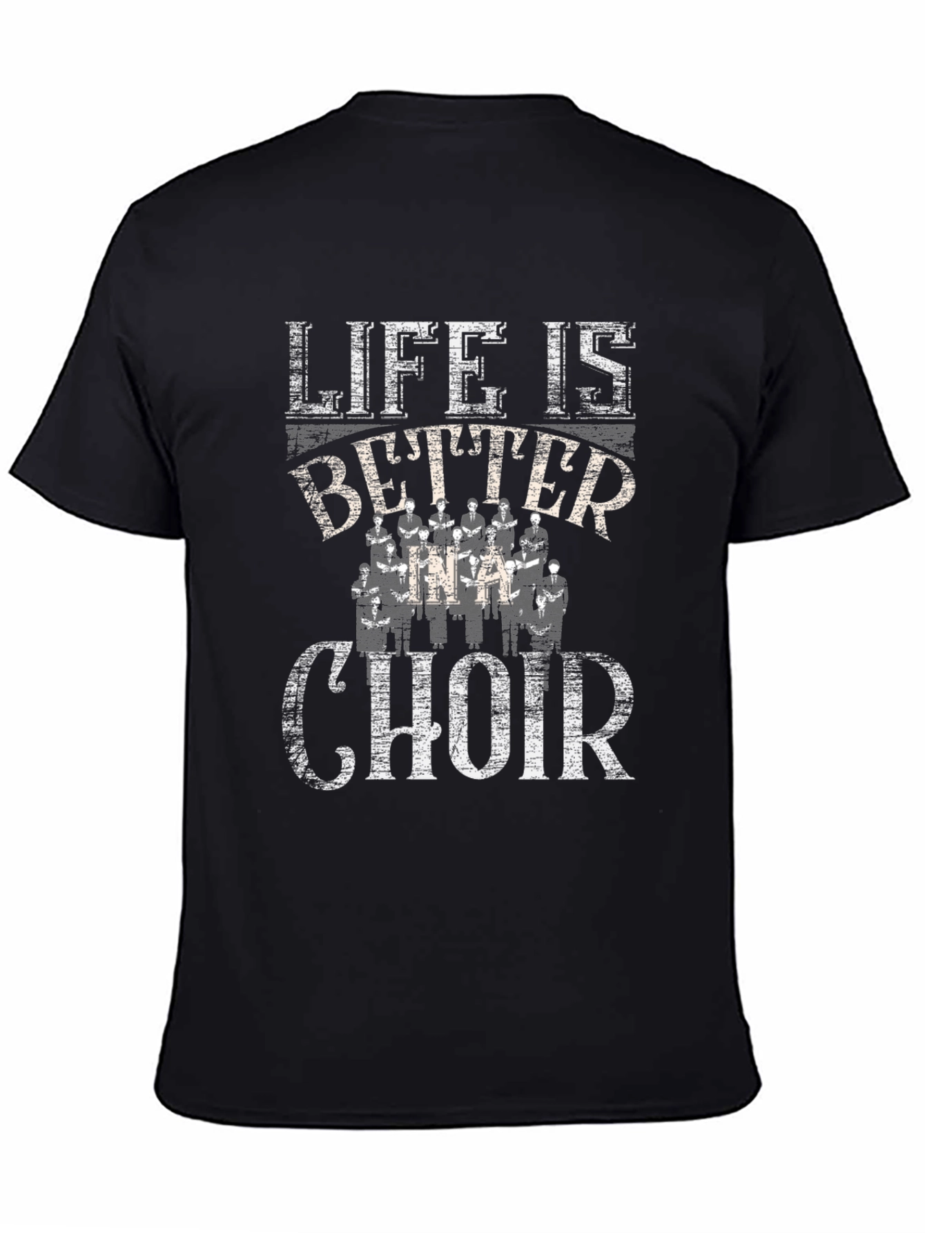 Life is Better Choir Graphic Tee