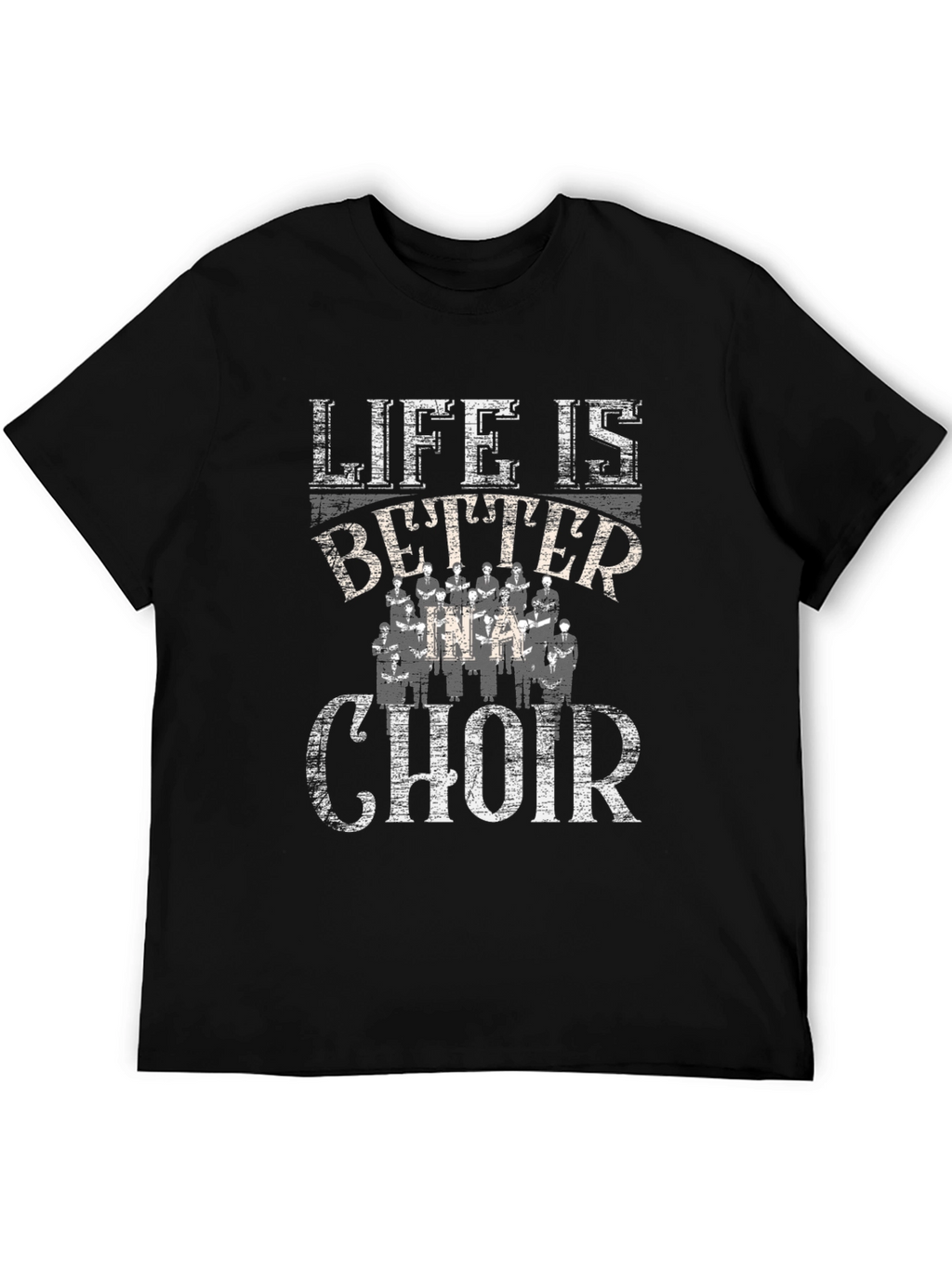 Life is Better Choir Graphic Tee