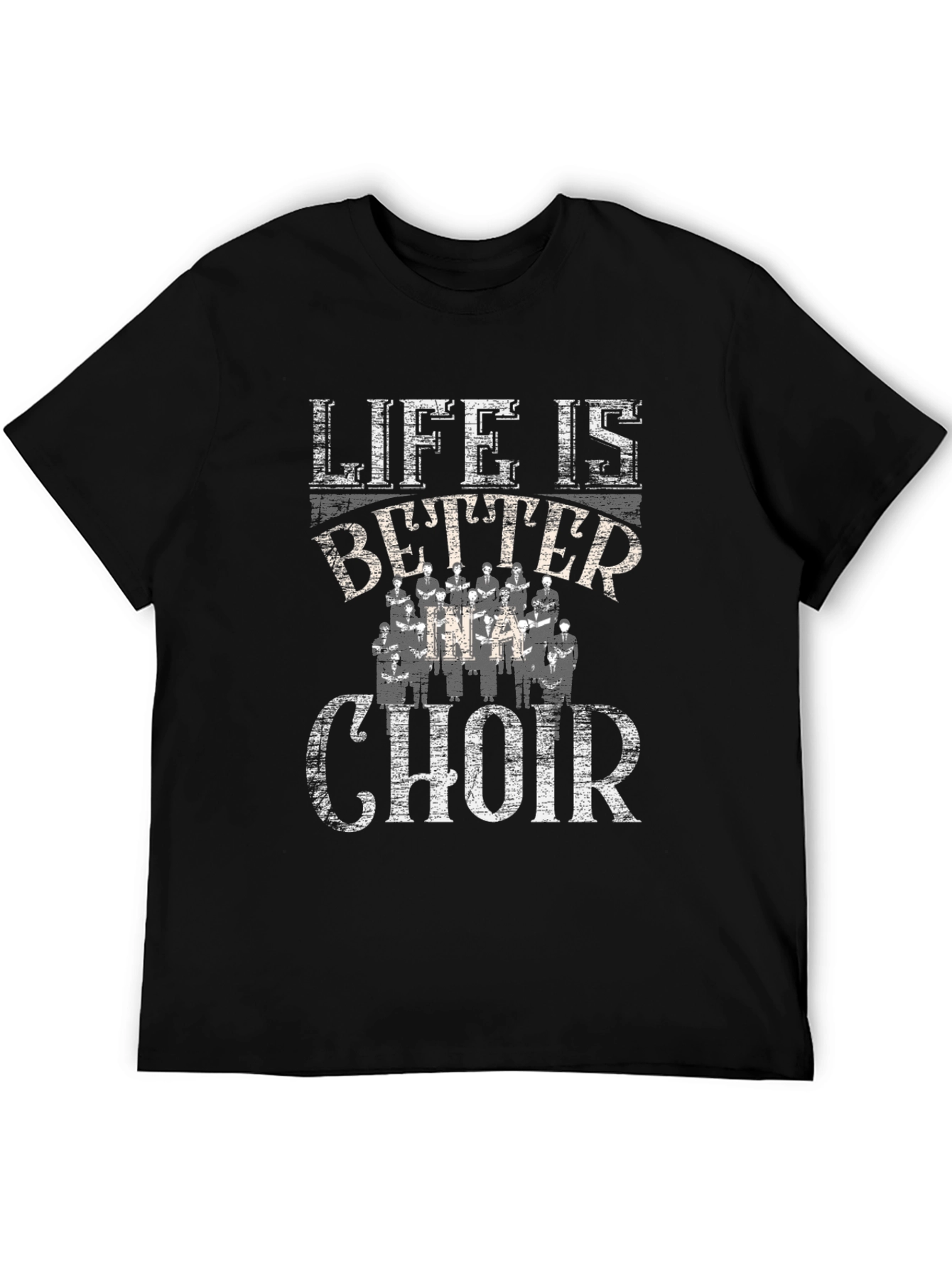 Life is Better Choir Graphic Tee