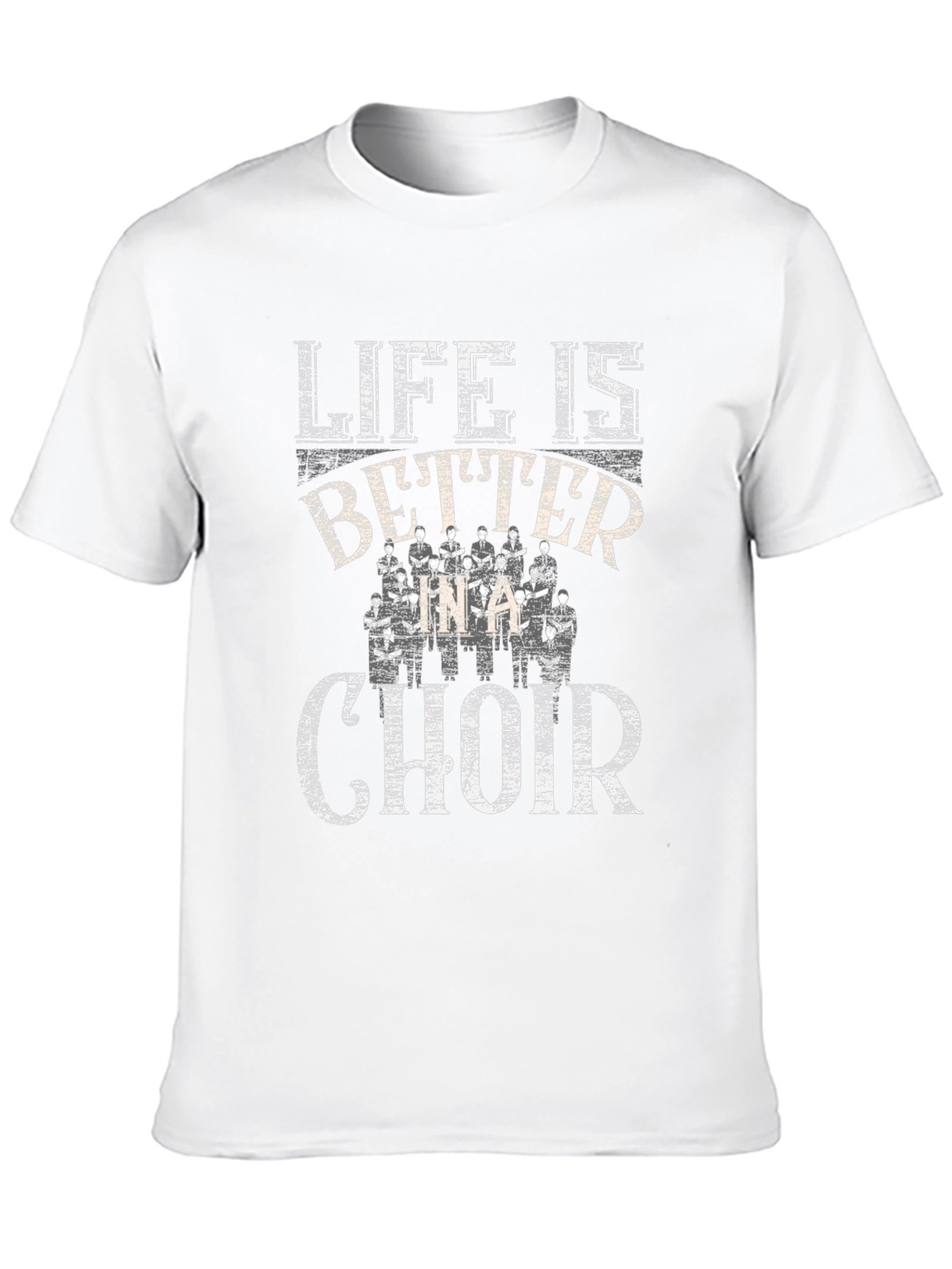 Life is Better Choir Graphic Tee
