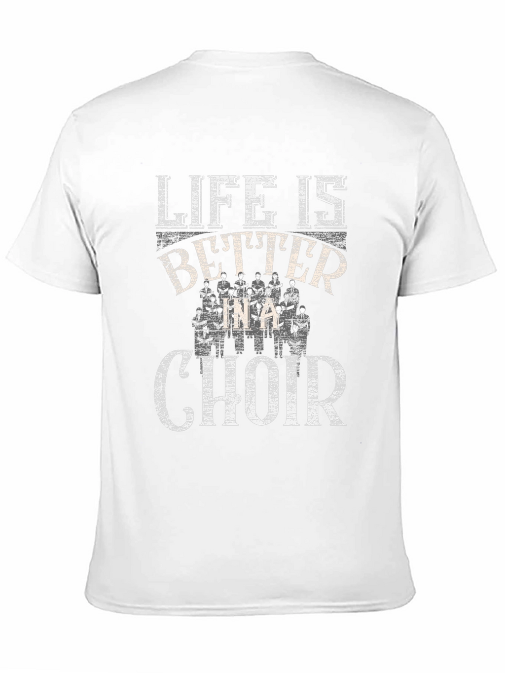 Life is Better Choir Graphic Tee