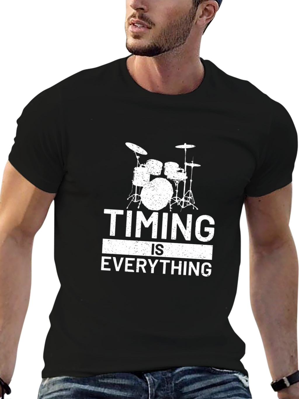 Timing is Everything Drummer T-Shirt