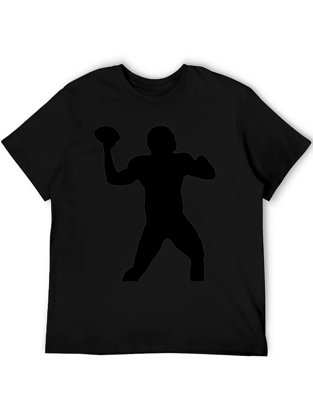 Football Player Silhouette T-Shirt