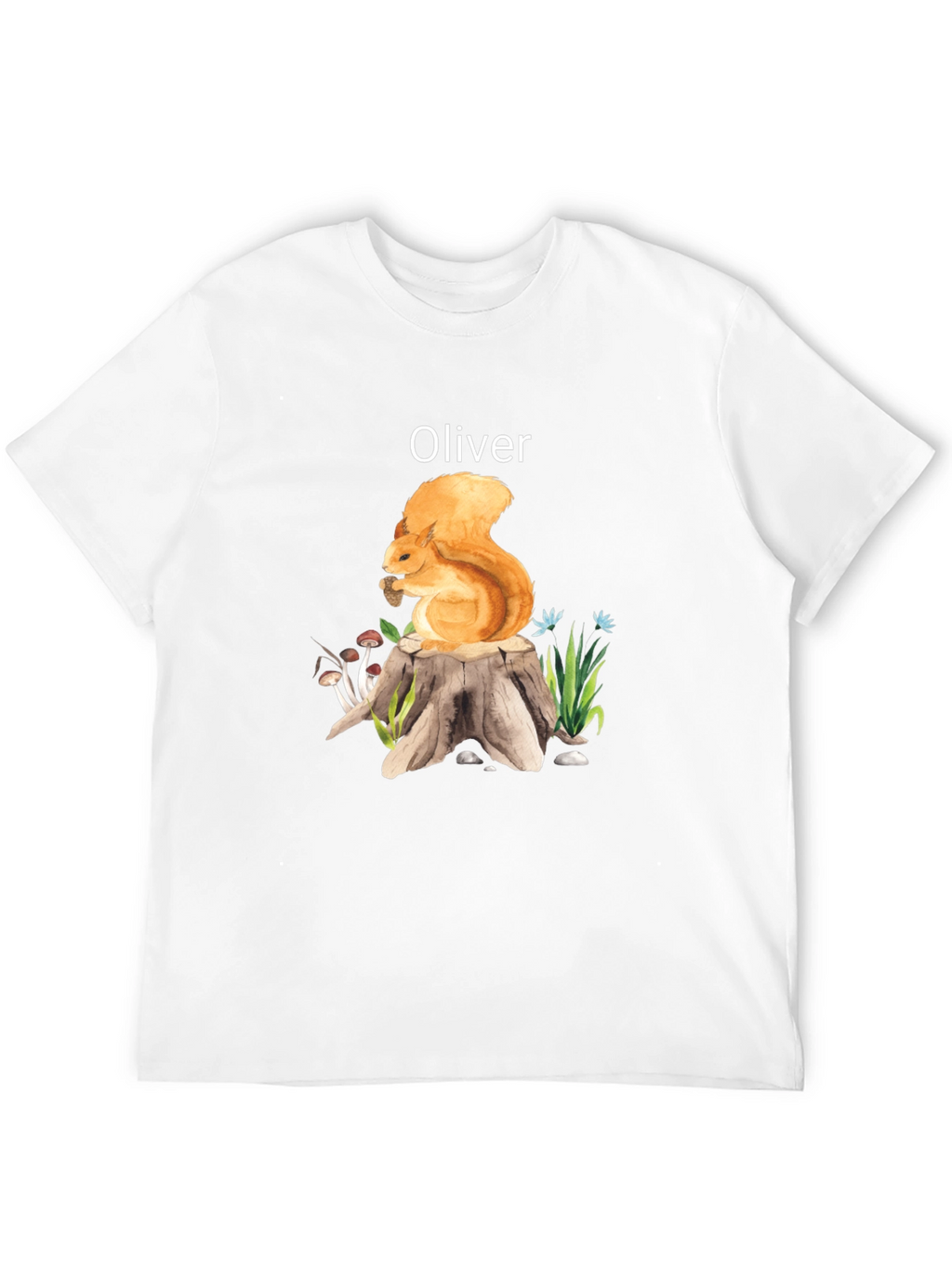 Oliver Squirrel Tee - Nature Lovers Shirt
