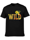 Stay Wild Sunflower Graphic T-Shirt