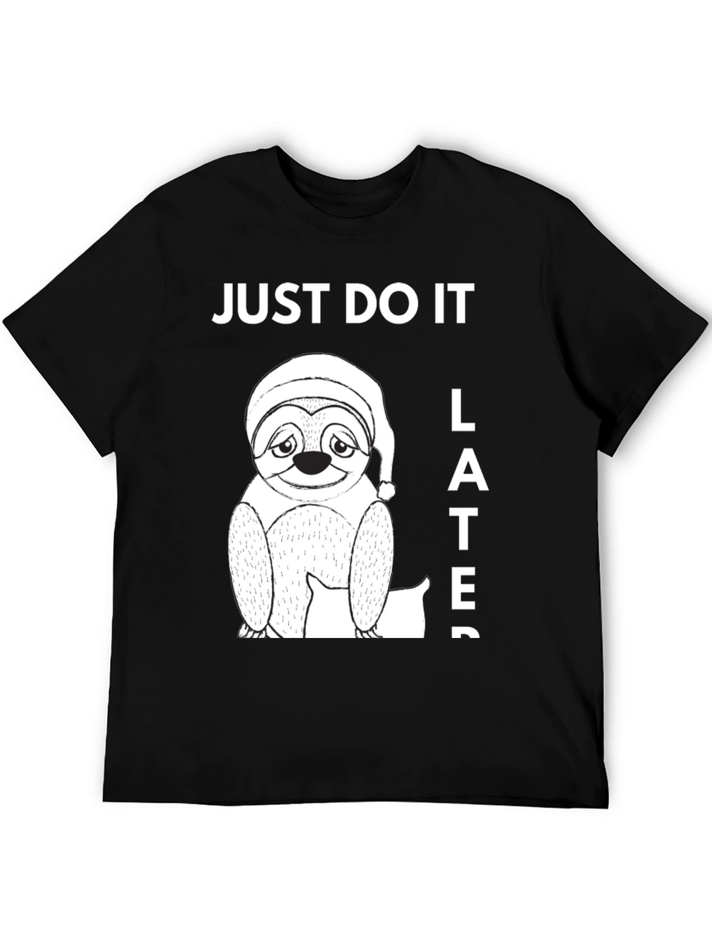 Just Do It Later Sloth Graphic Tee