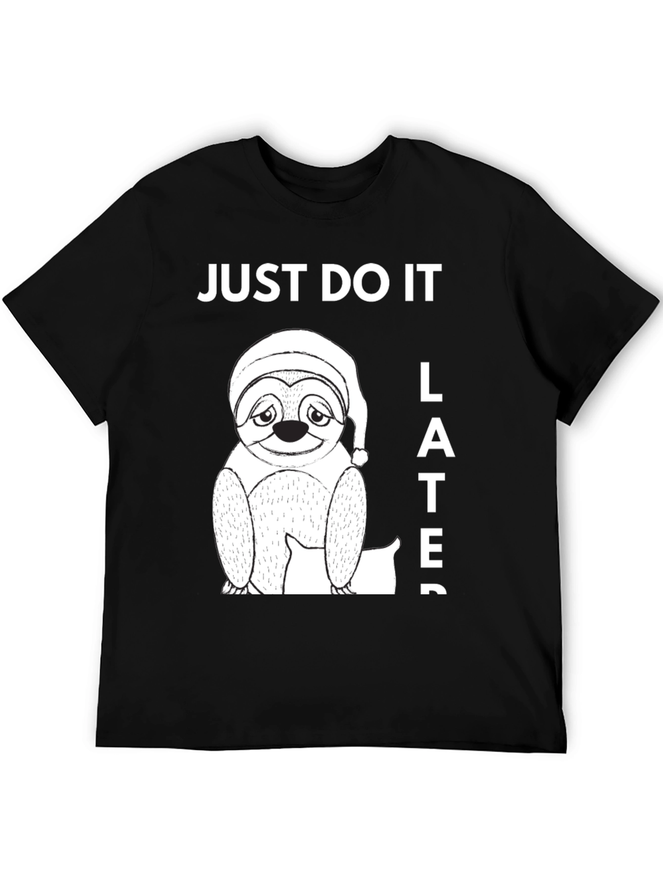 Just Do It Later Sloth Graphic Tee