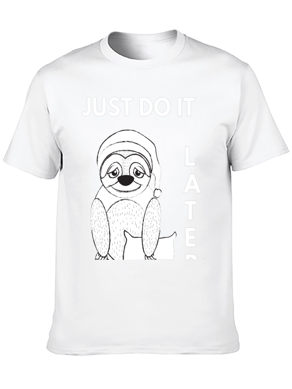 Just Do It Later Sloth Graphic Tee