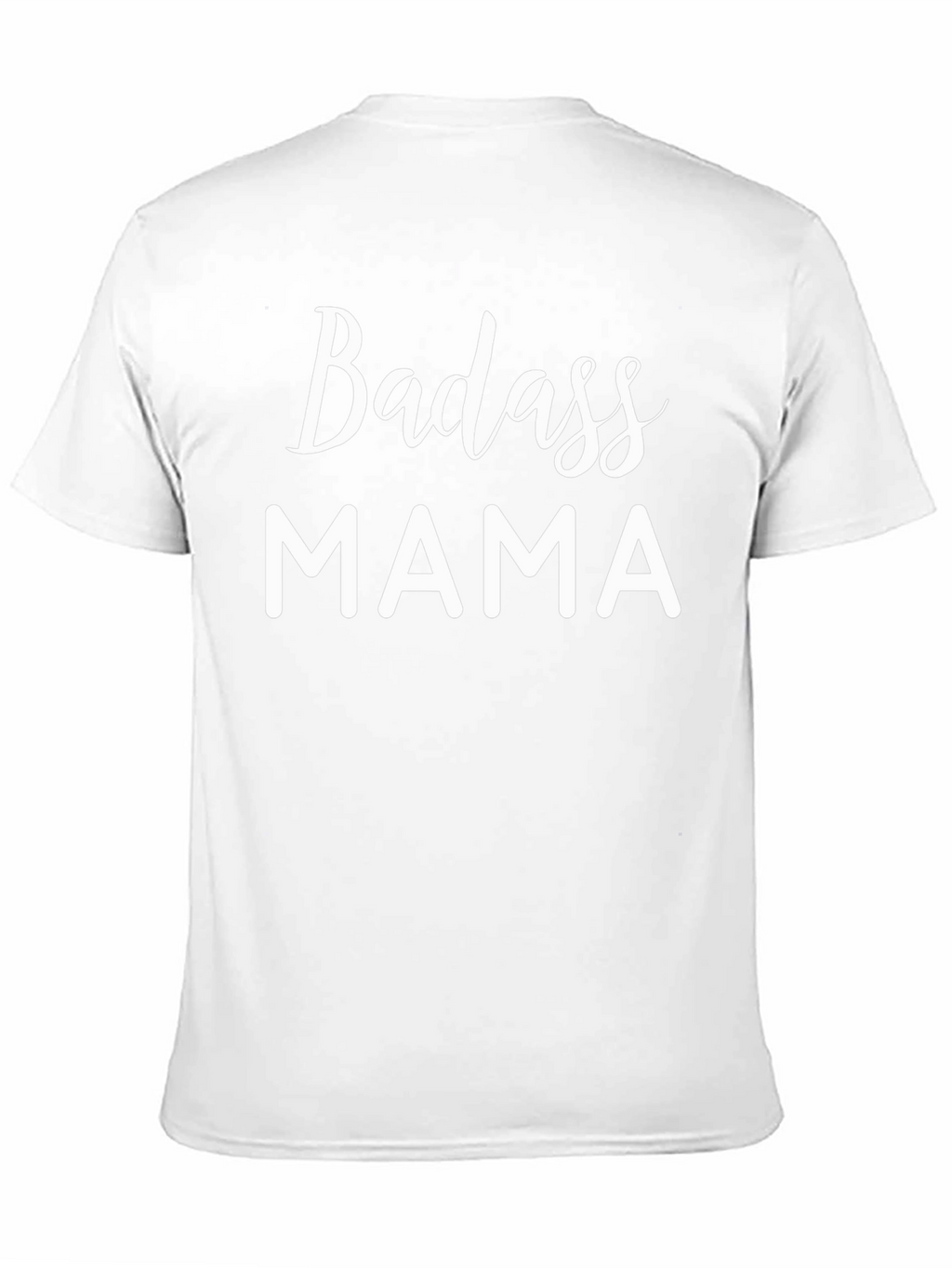 Badass Mama Graphic Tee - Black Cotton T-Shirt