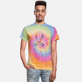 Tie dye breast cancer dots