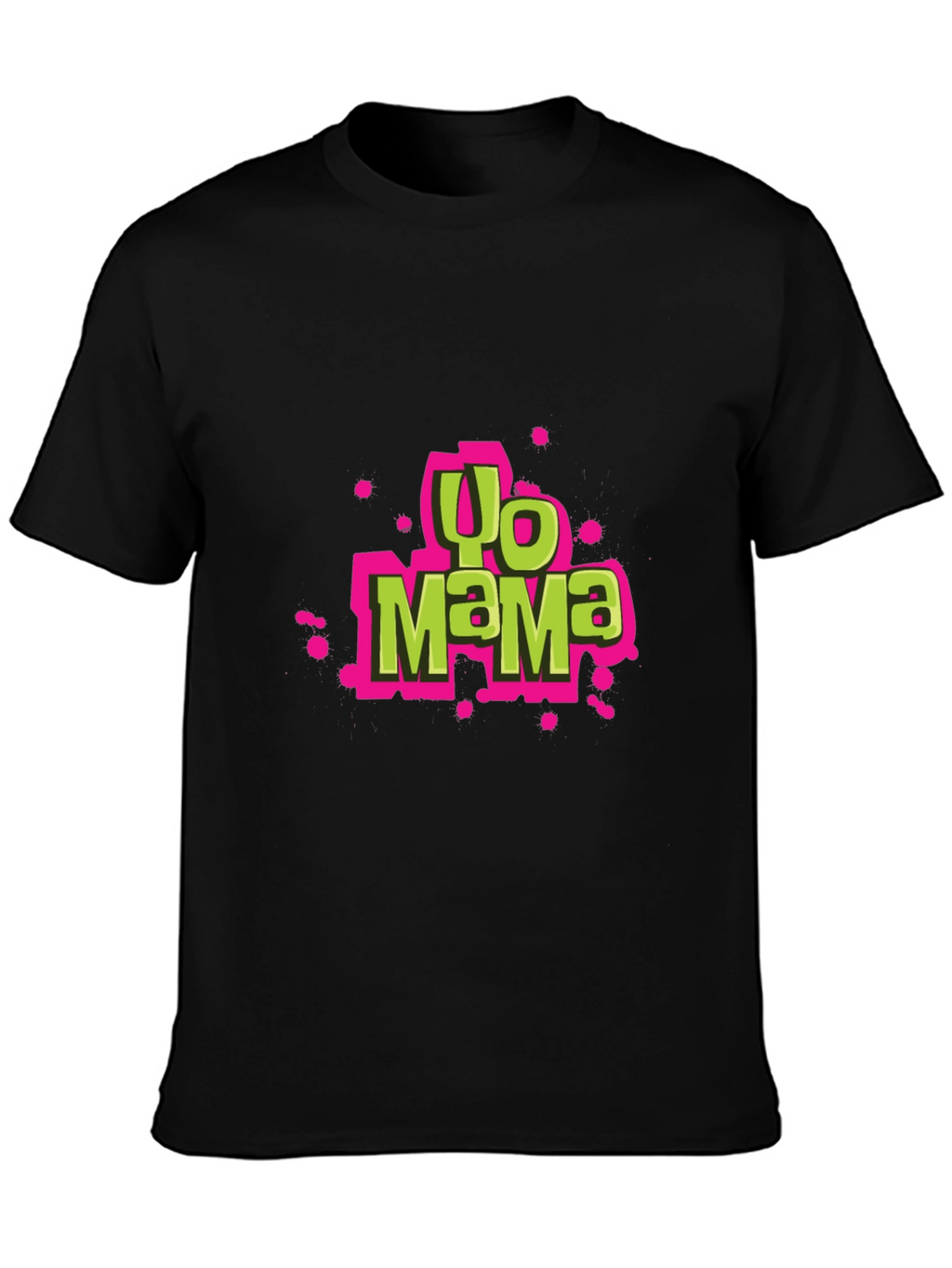 Yo Mama Graphic Tee - Black Humor T-Shirt