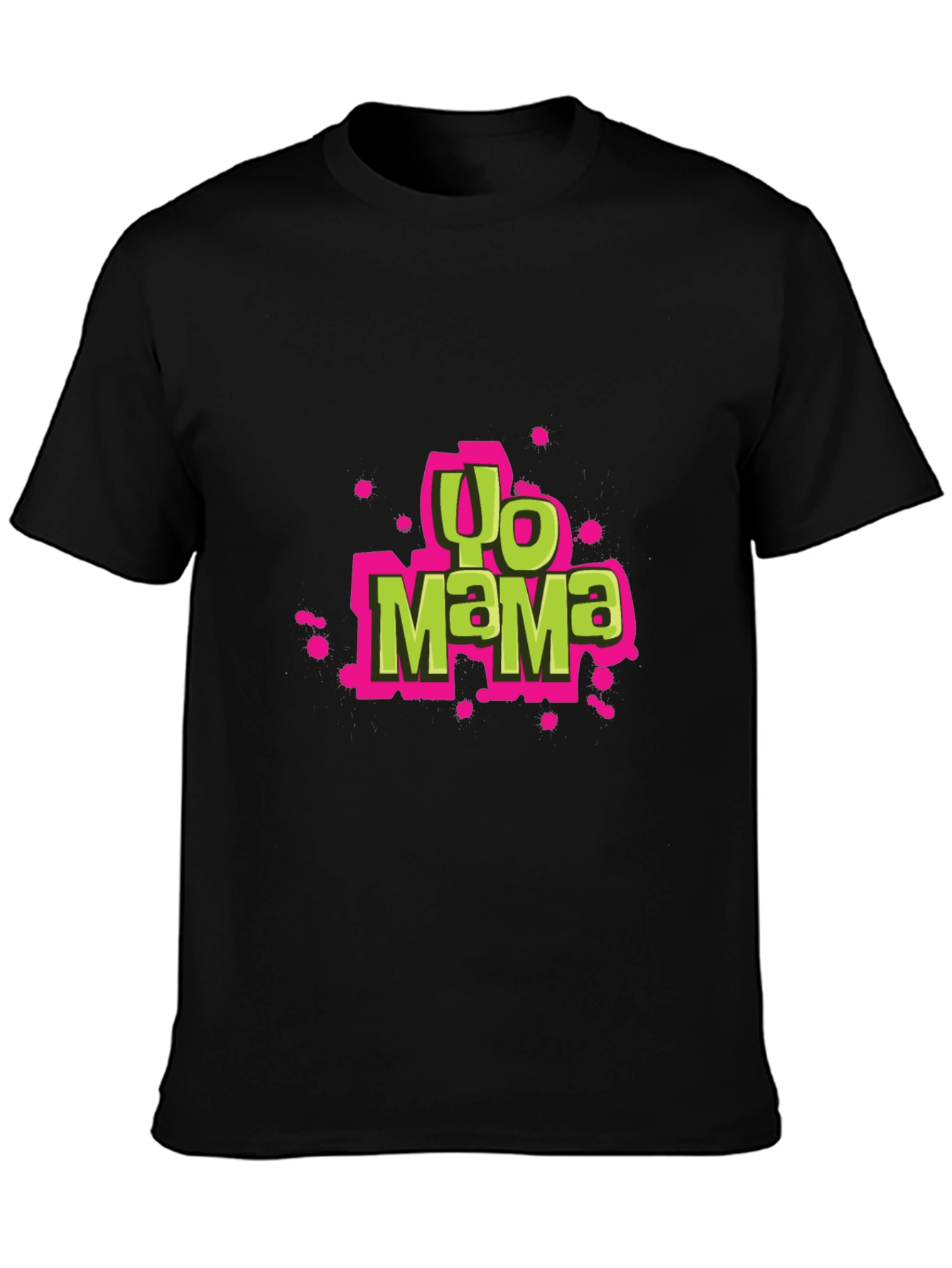 Yo Mama Graphic Tee - Black Humor T-Shirt