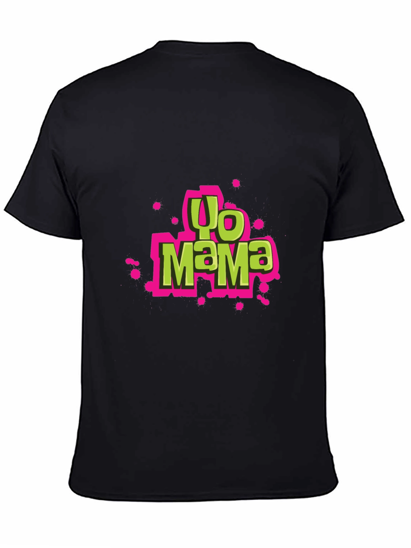 Yo Mama Graphic Tee - Black Humor T-Shirt