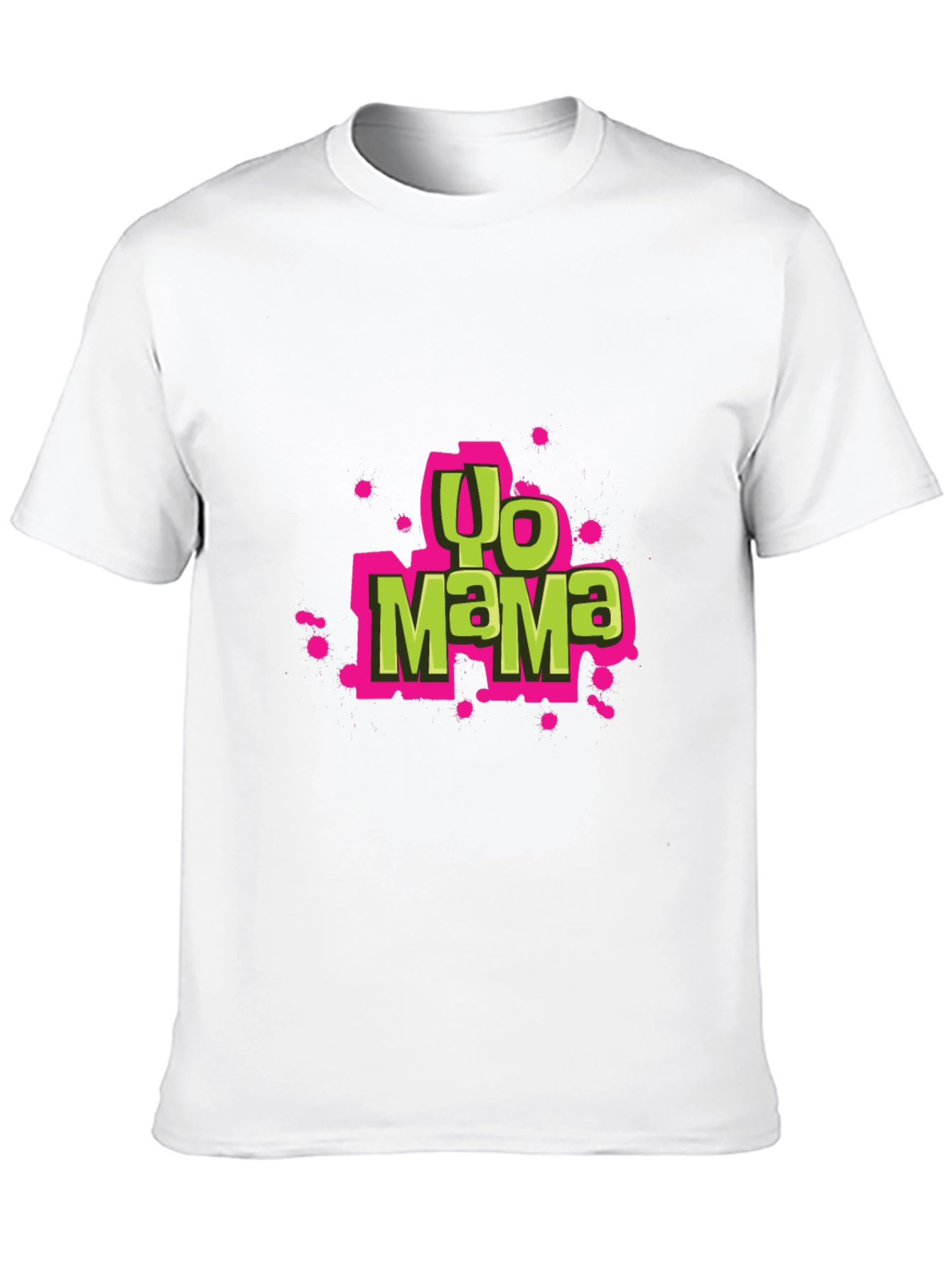Yo Mama Graphic Tee - Black Humor T-Shirt