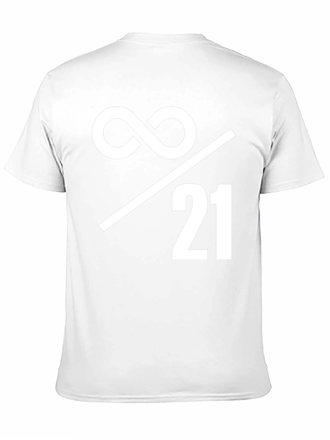 Infinity Over 21 Graphic Tee - Soft Cotton Blend