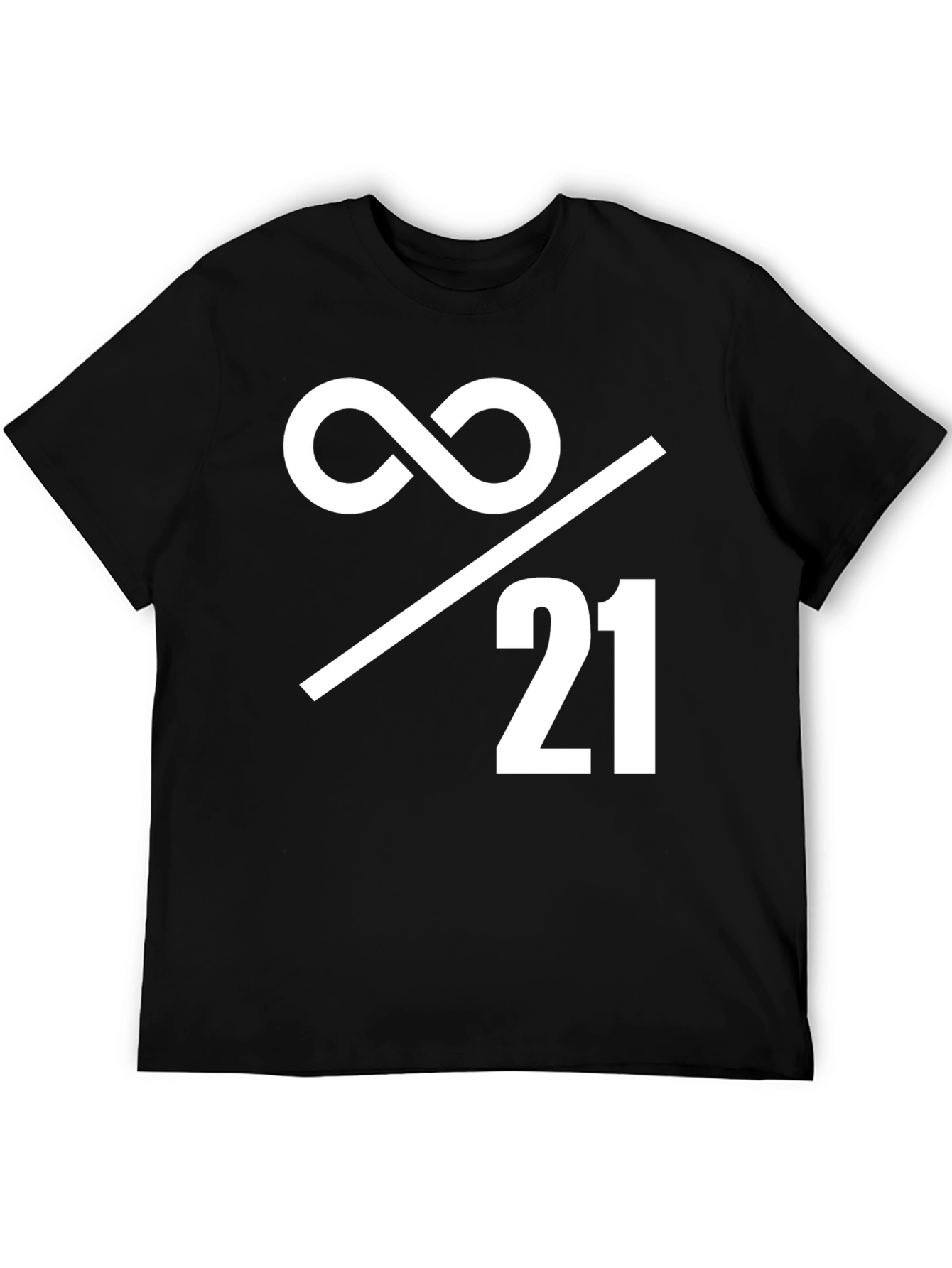 Infinity Over 21 Graphic Tee - Soft Cotton Blend