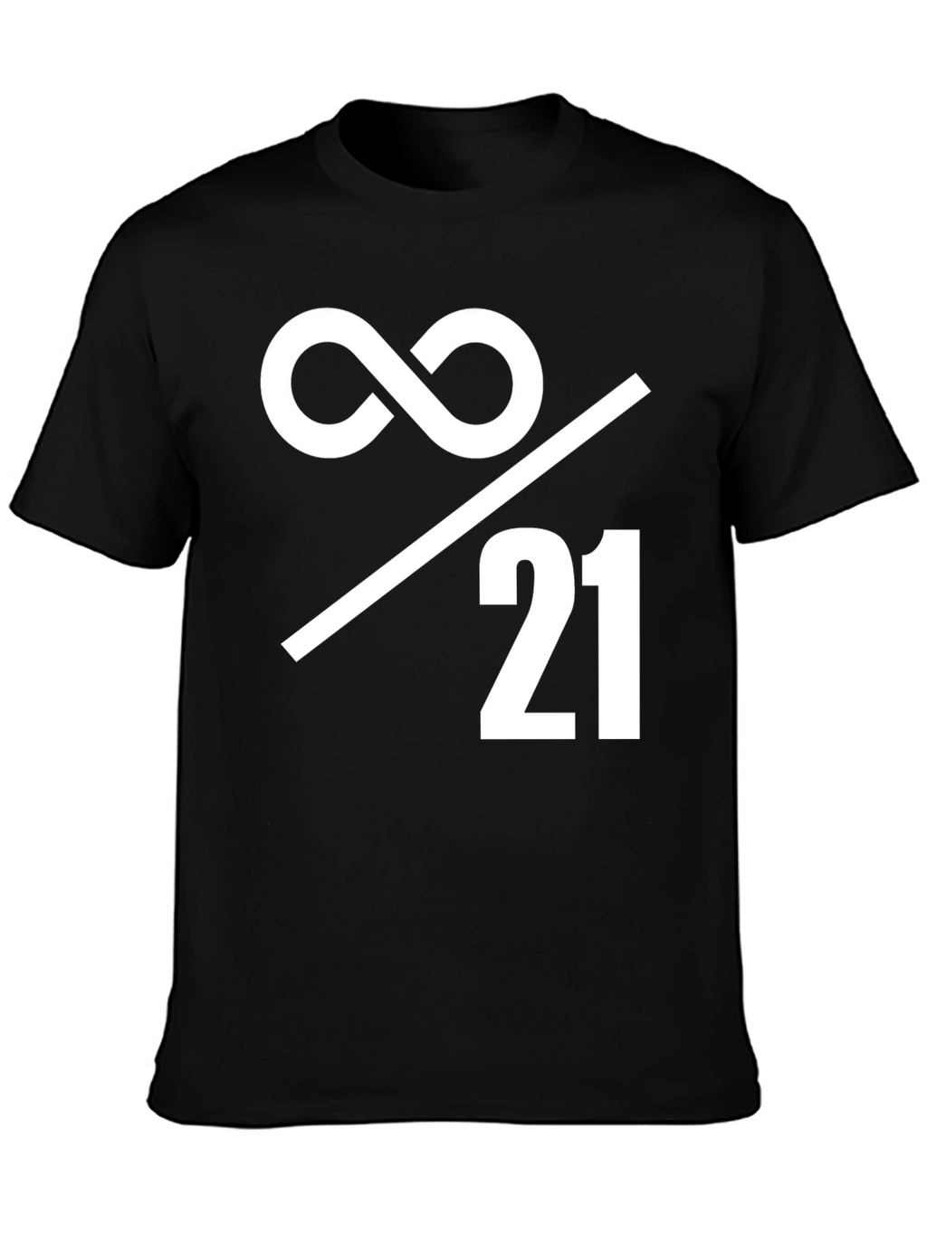 Infinity Over 21 Graphic Tee - Soft Cotton Blend