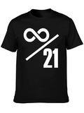 Infinity Over 21 Graphic Tee - Soft Cotton Blend