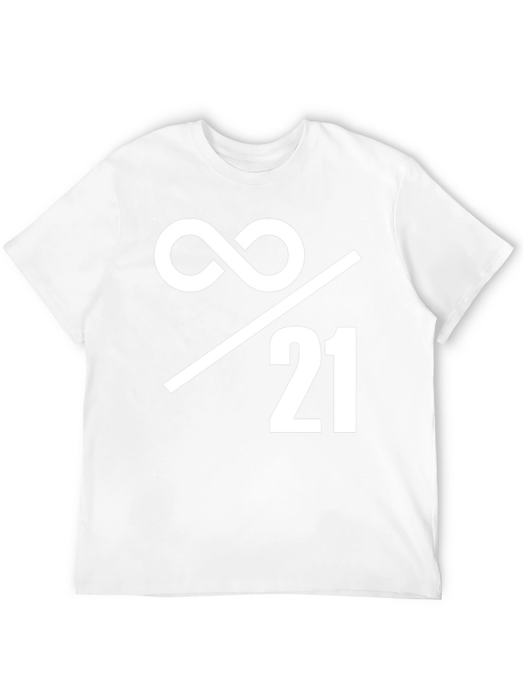 Infinity Over 21 Graphic Tee - Soft Cotton Blend