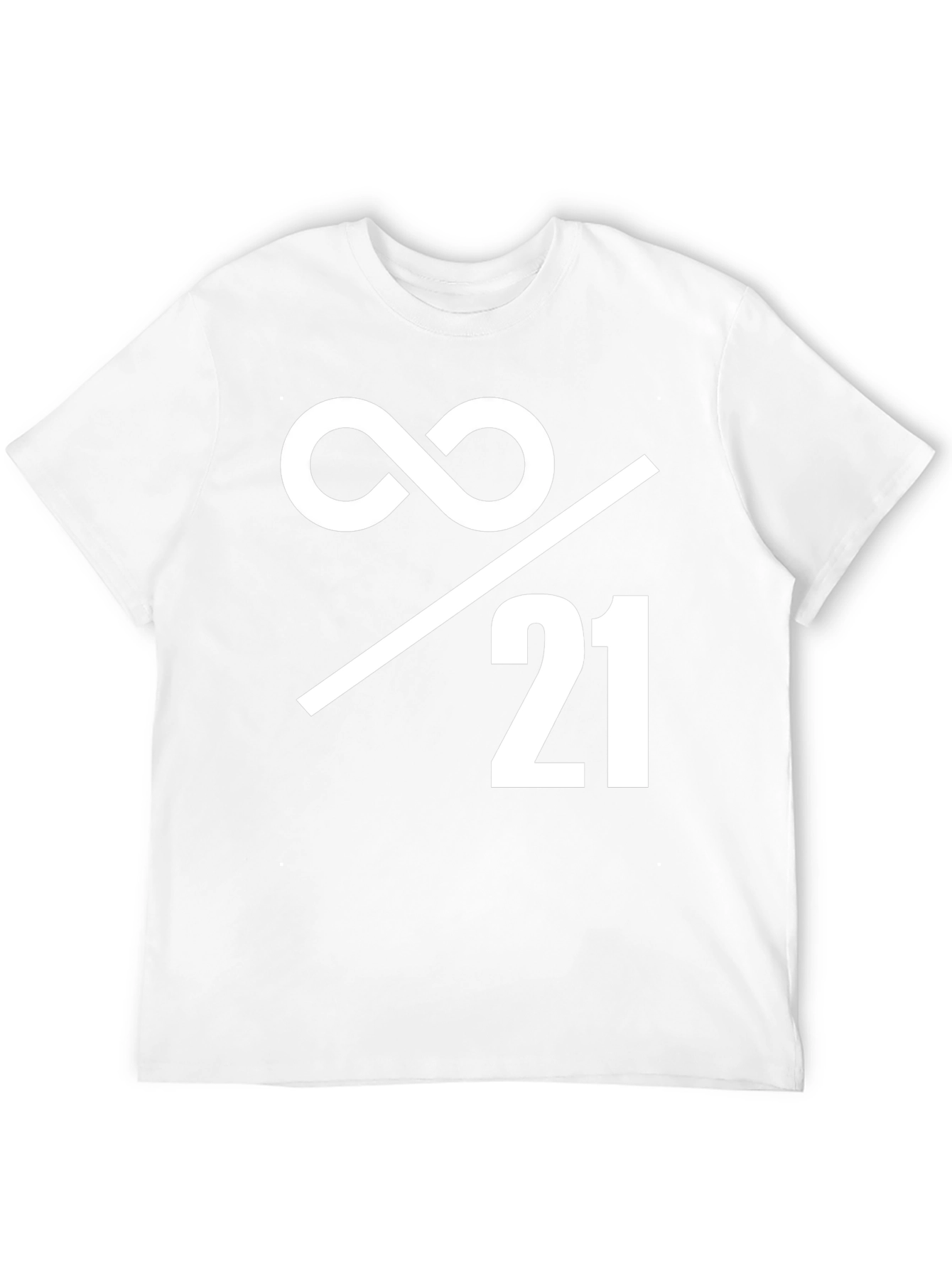 Infinity Over 21 Graphic Tee - Soft Cotton Blend