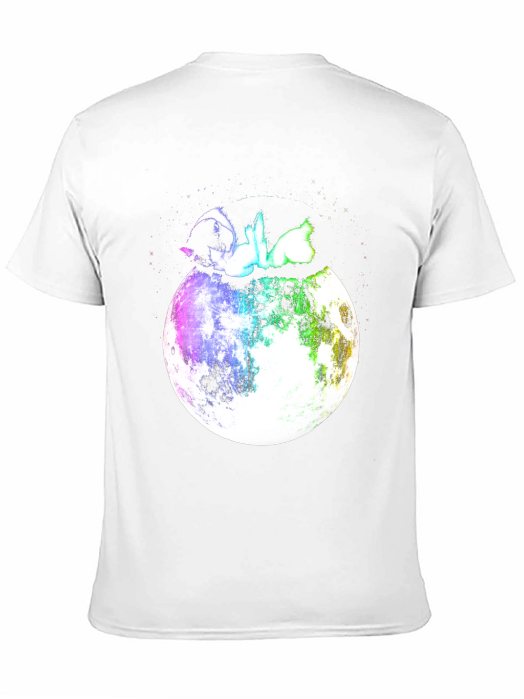Skunk on the Moon Graphic T-Shirt