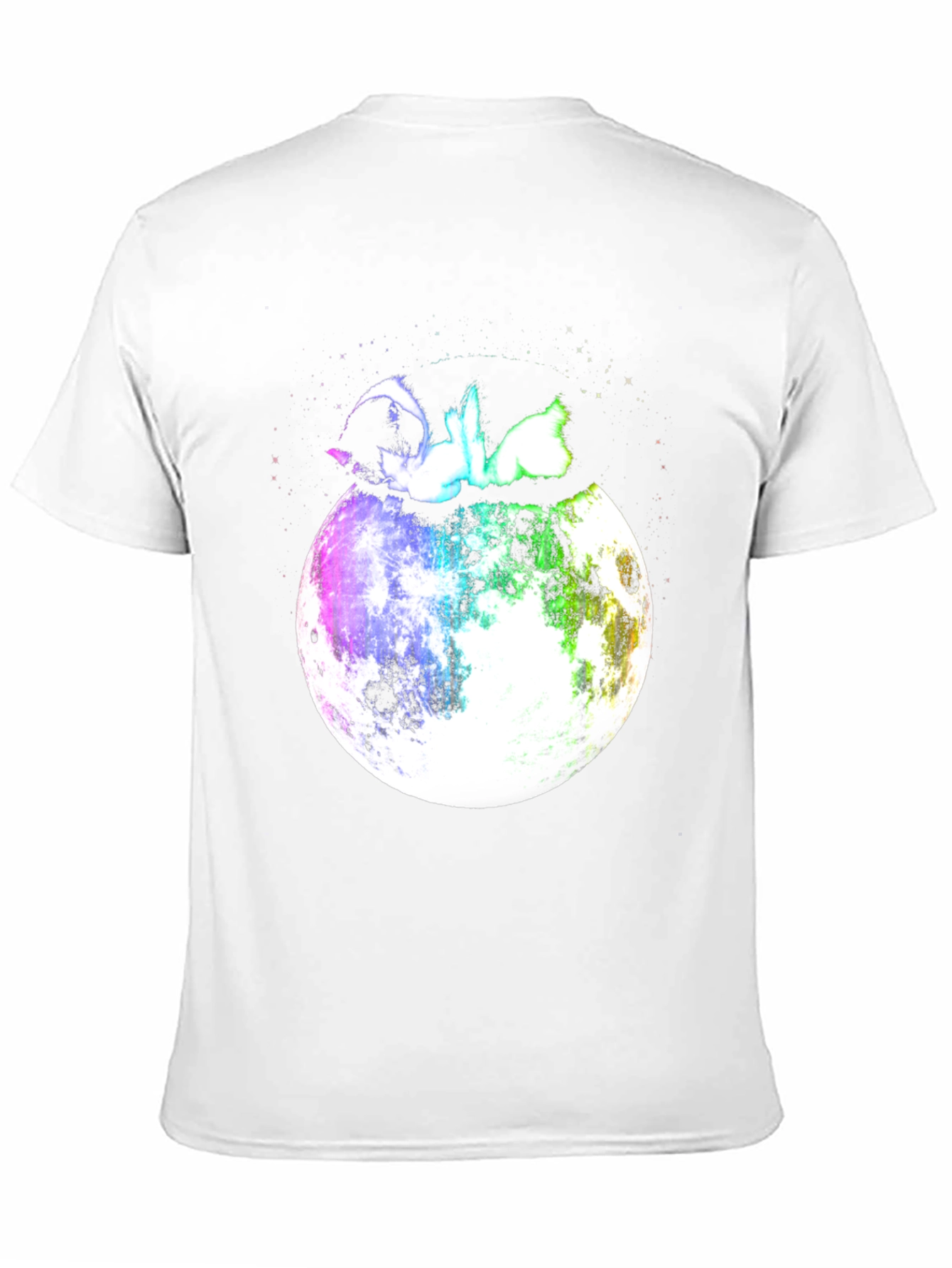 Skunk on the Moon Graphic T-Shirt
