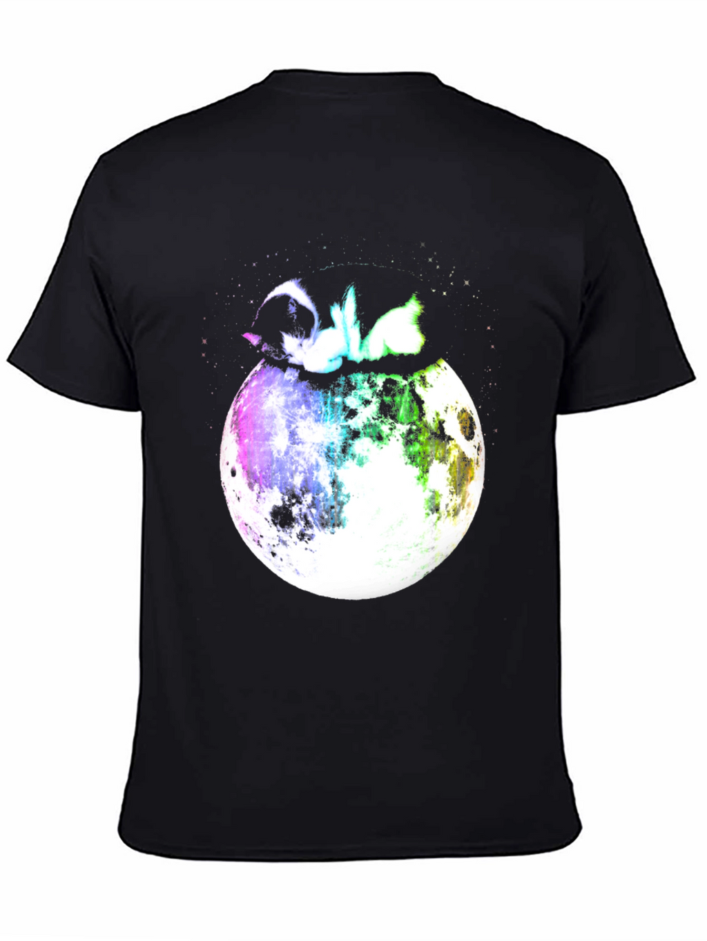 Skunk on the Moon Graphic T-Shirt