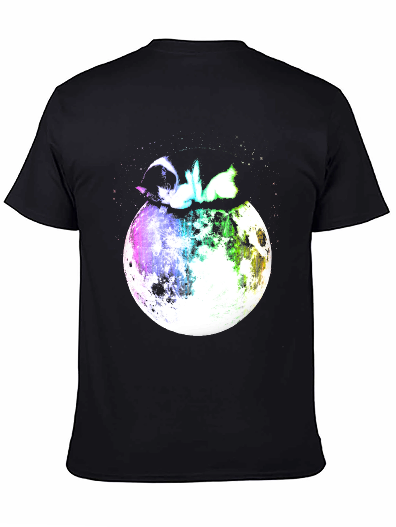 Skunk on the Moon Graphic T-Shirt