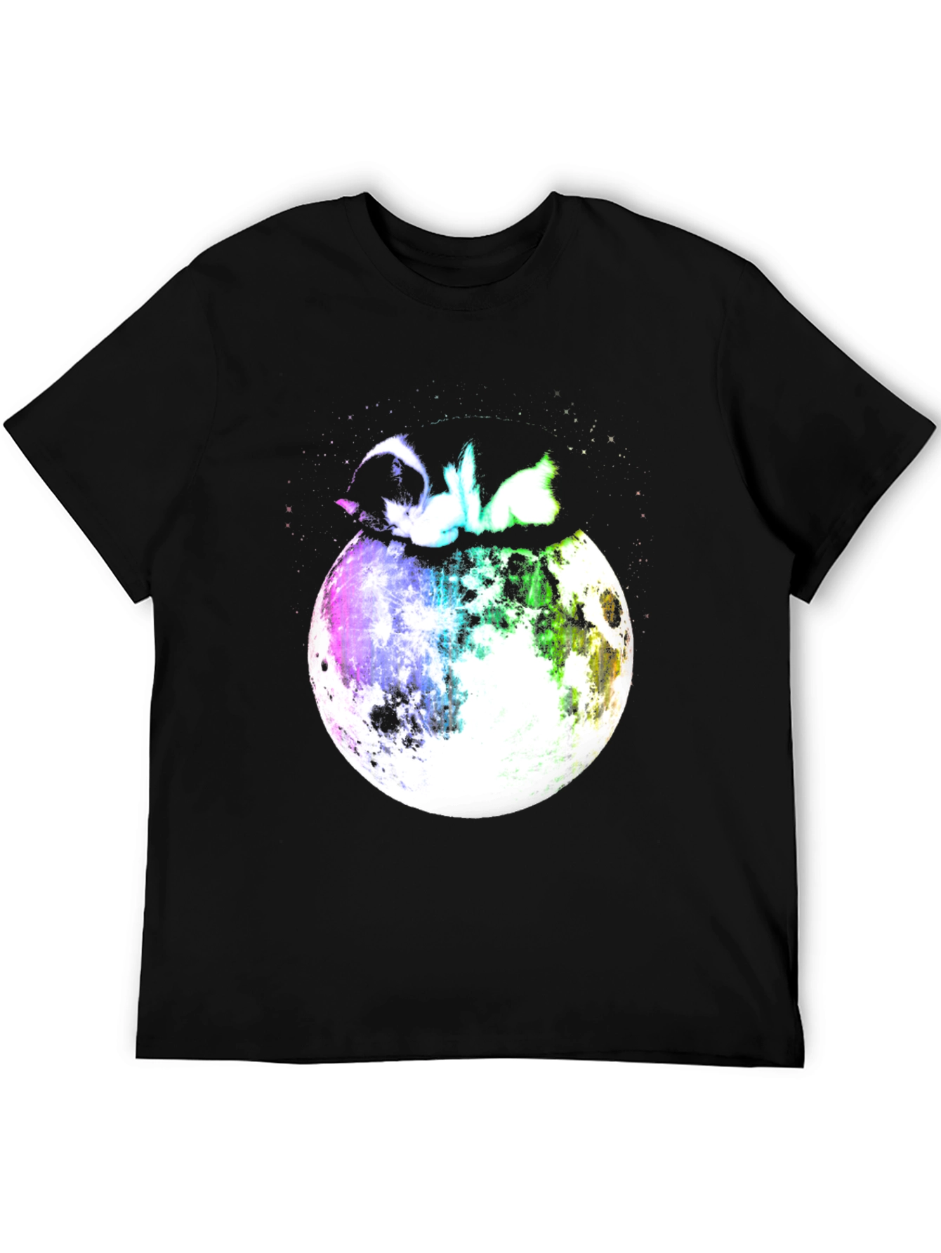 Skunk on the Moon Graphic T-Shirt