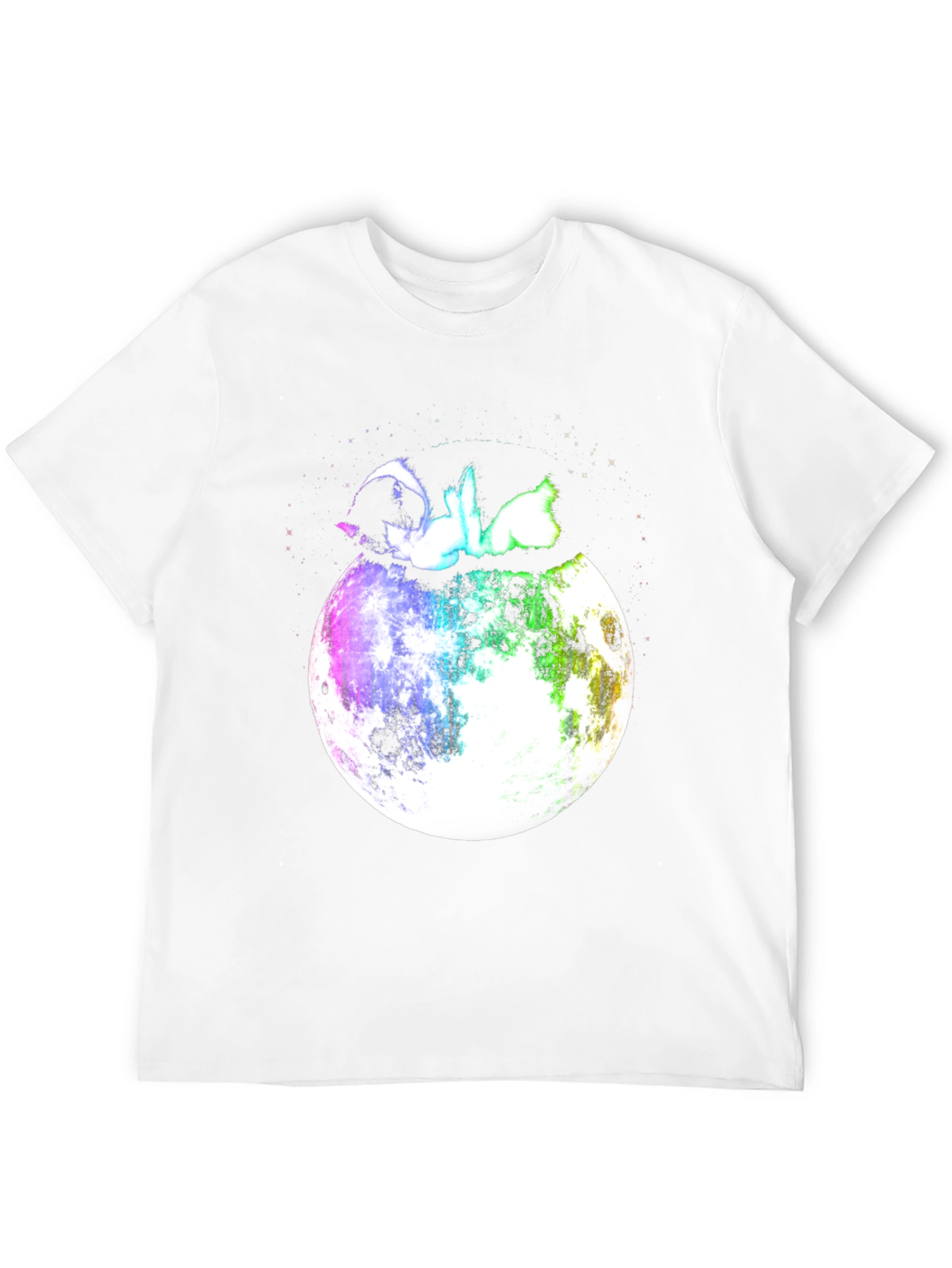Skunk on the Moon Graphic T-Shirt
