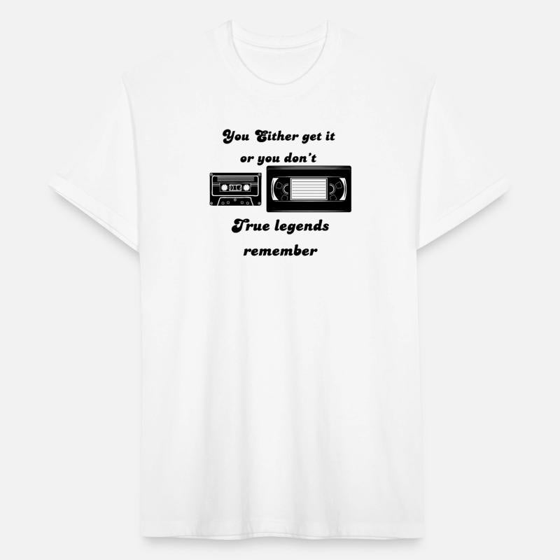 True legends remember - Retro cassette Design