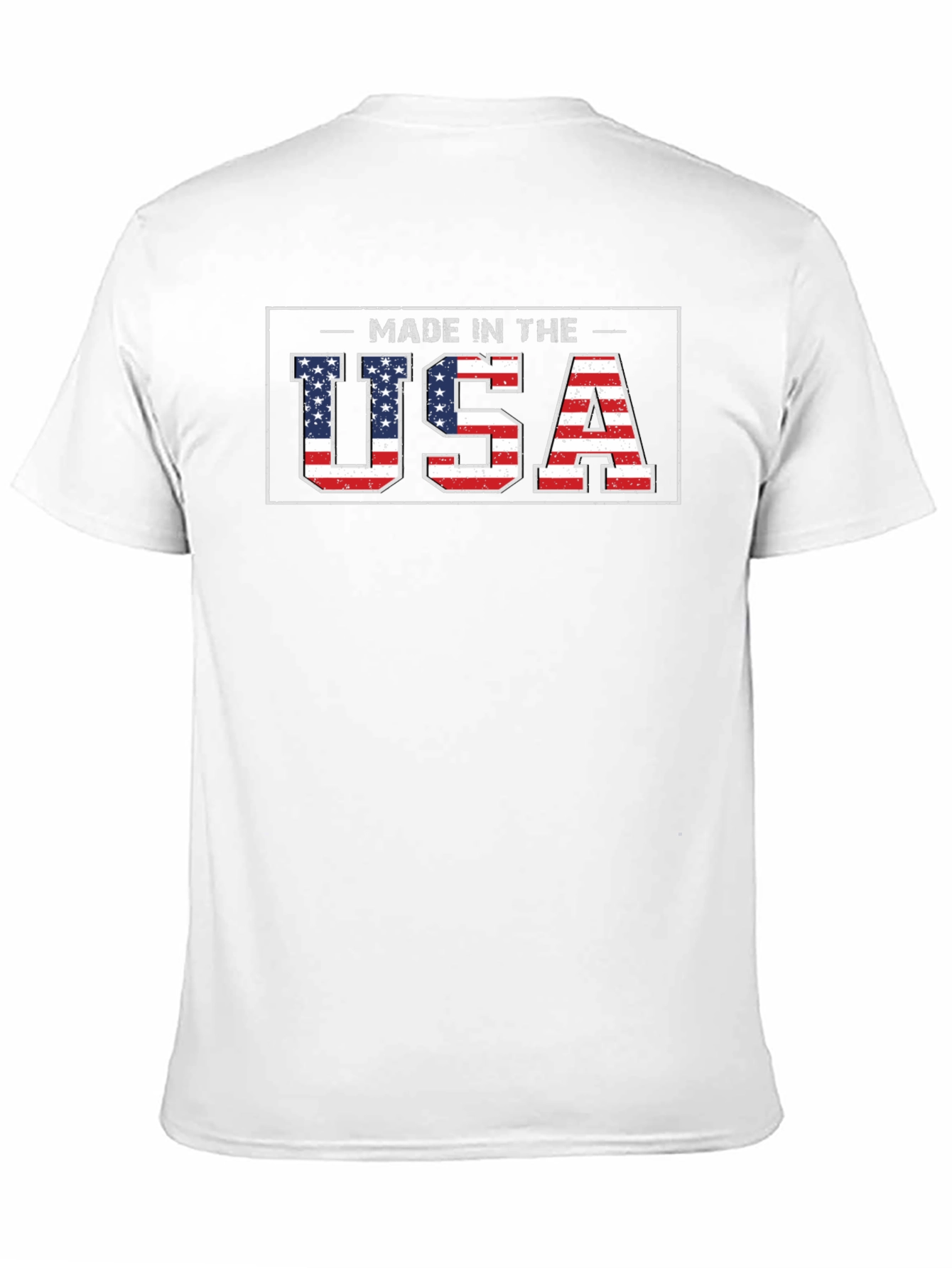 Made in the USA Patriotic Graphic T-Shirt