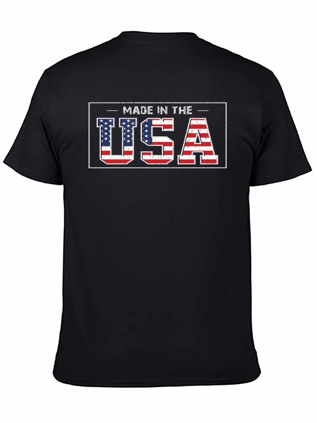 Made in the USA Patriotic Graphic T-Shirt