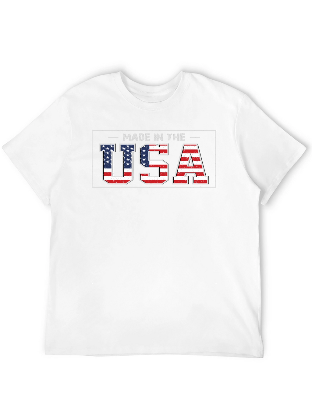 Made in the USA Patriotic Graphic T-Shirt