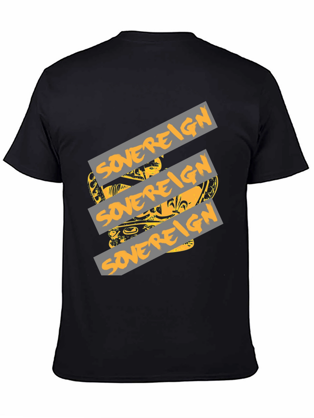 Sovereign Graphic Print Black T-Shirt