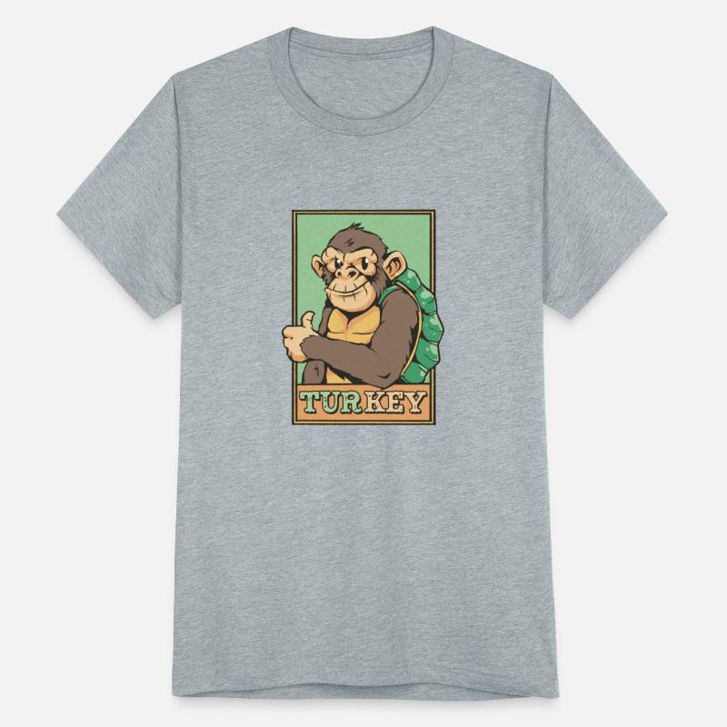 TURKEY = TURTLE + MONKEY FUNNY ANIMALS