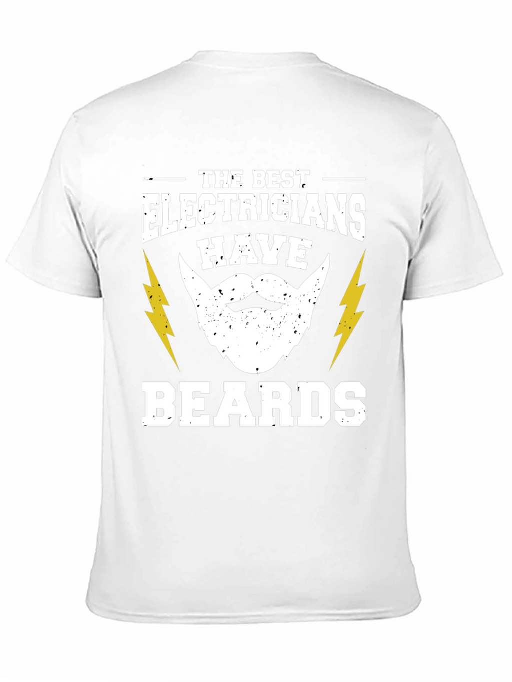 Electrician Beard T-Shirt - Funny Job Gift