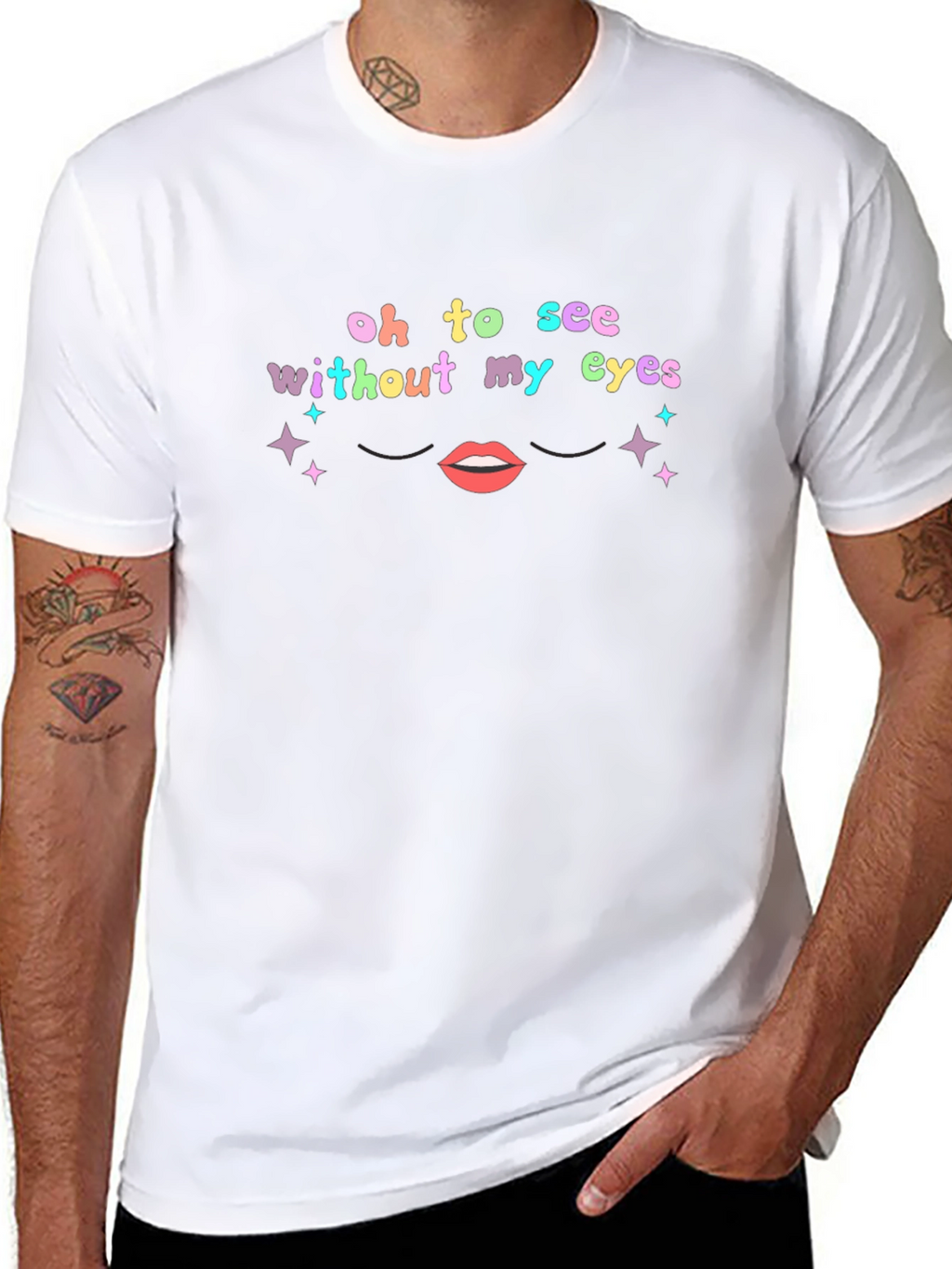 Oh to See Without My Eyes Graphic Tee
